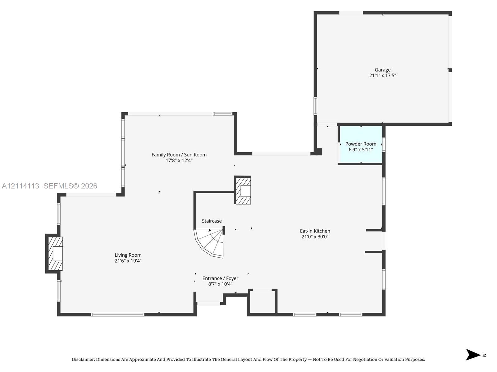 Floor plan - 1st floor