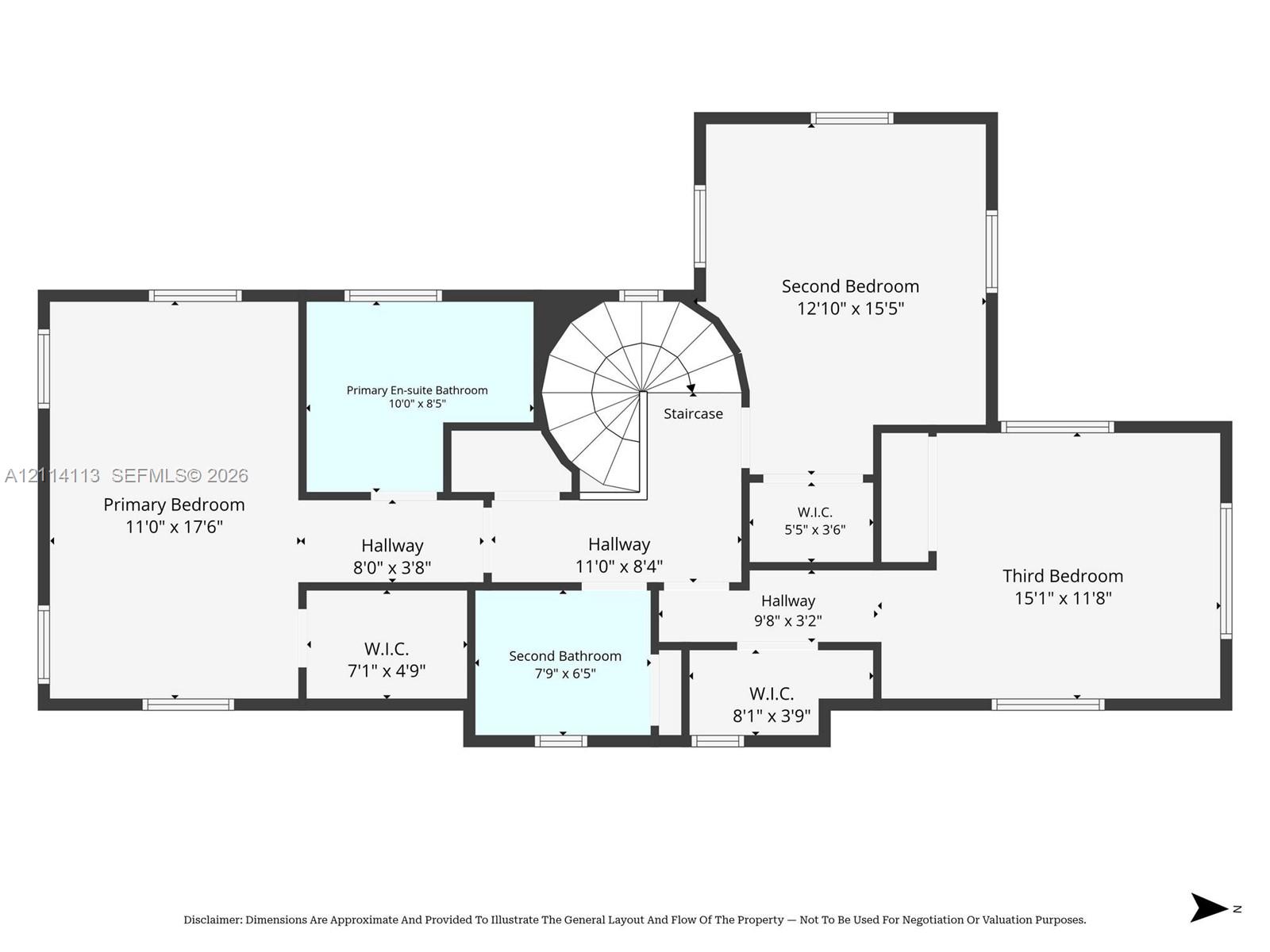 Floor plan - 2nd floor