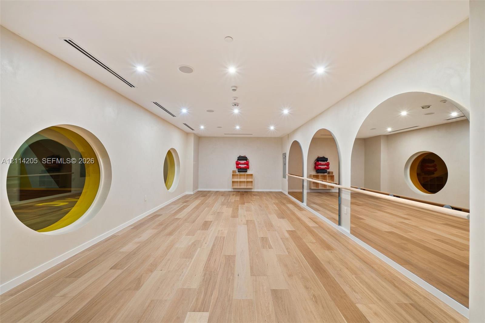 Private room for yoga dance or personal training - building amenity