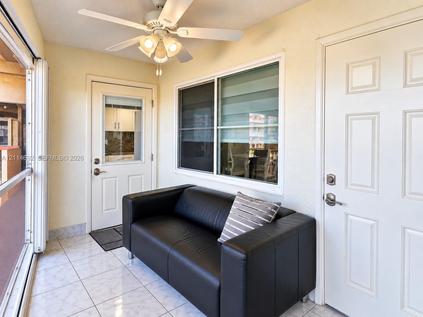 Enclosed porch