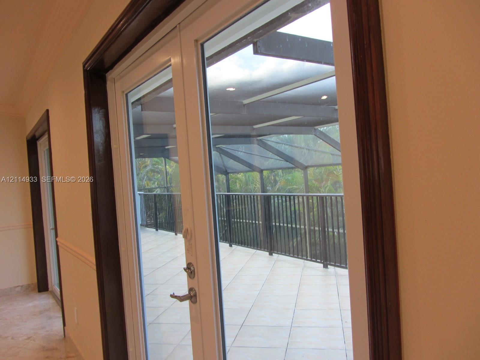 Balcony view from upper bedroom