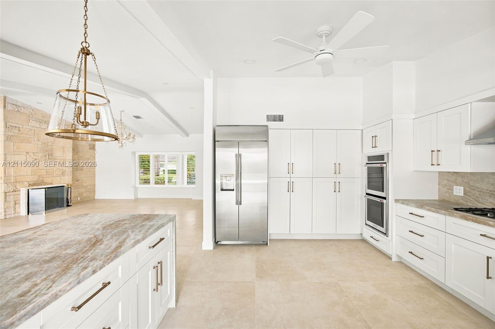 Newly remodeled kitchen