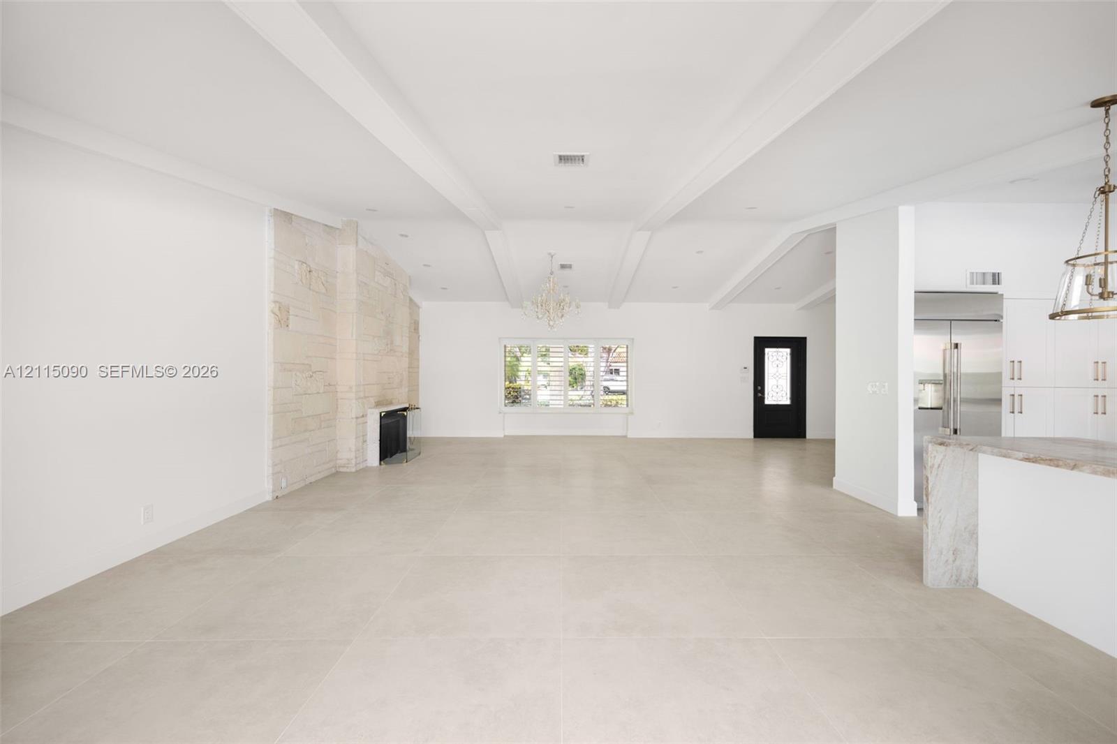Living Room and Dining Room