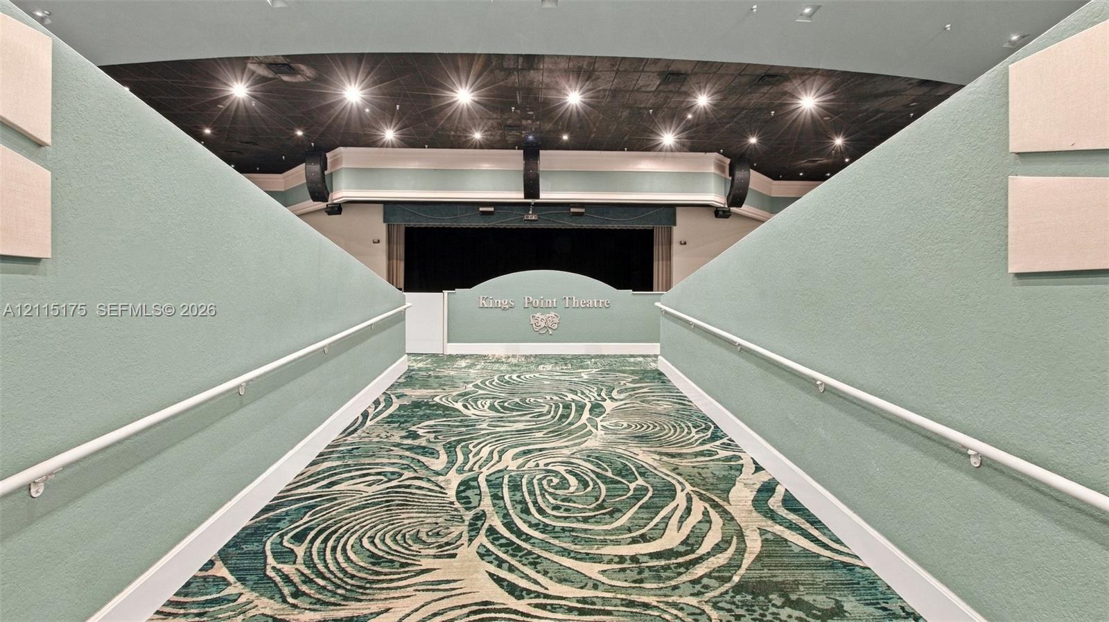 Entry way to theater