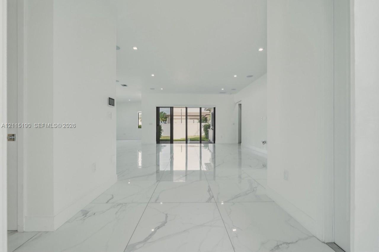 Entry leading to the main living area.