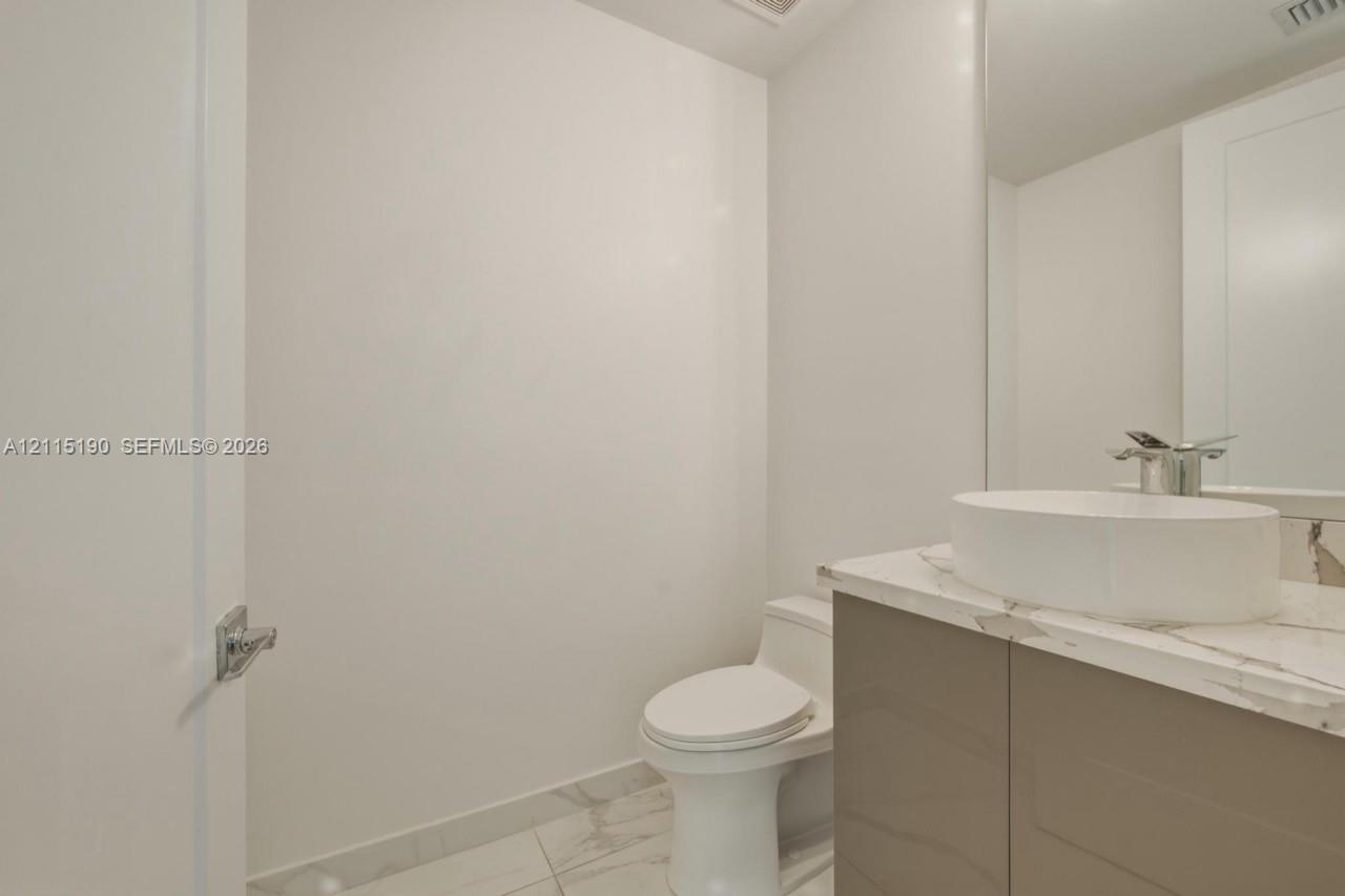 Half bathroom.