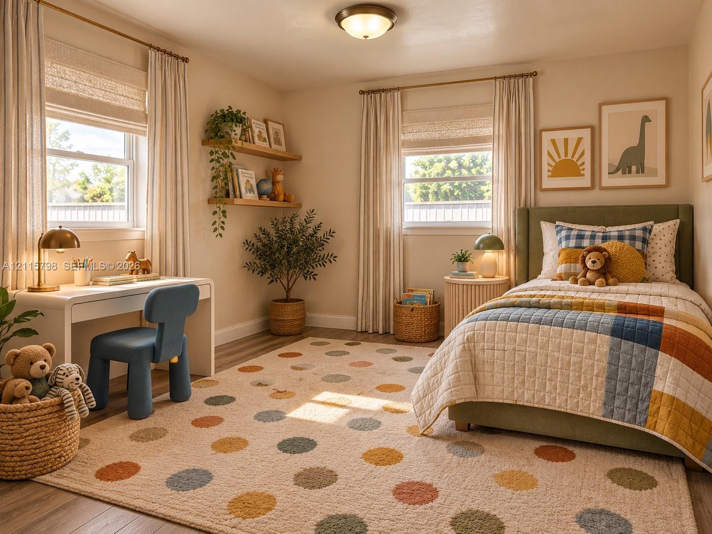 Bedroom 2 **Virtually staged