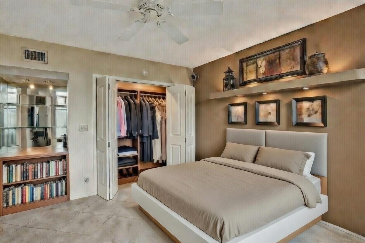 3rd room virtually staged as bedroom