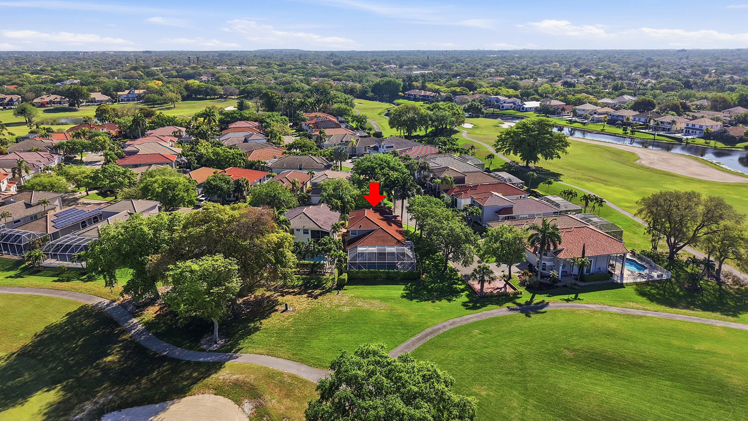 EAGLE TRACE 904 HOMES ON A PGA GOLF COURSE