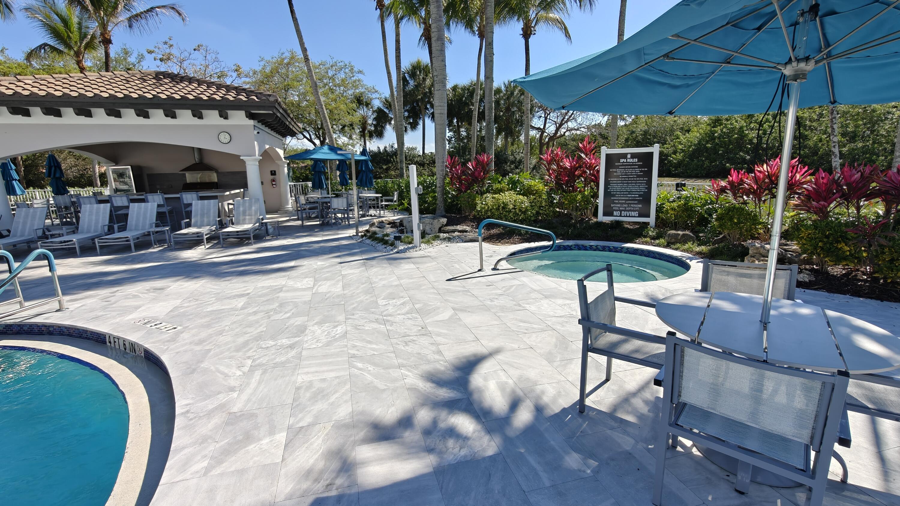 Clubhouse spa