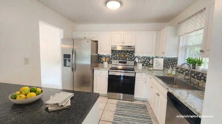 Kitchen w/digitally added accessories Kitchen w/digitally added accessories