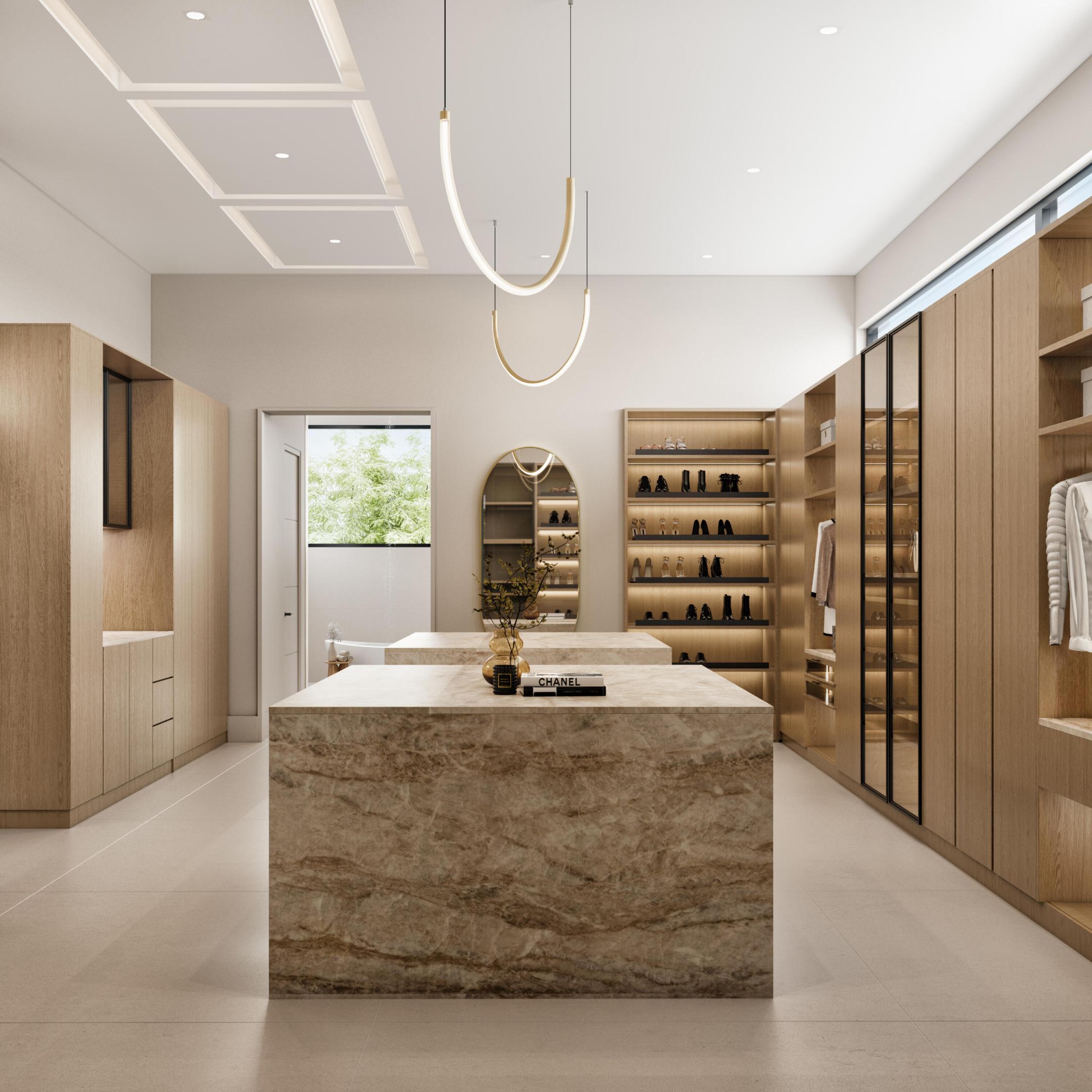 Primary Closet Rendering