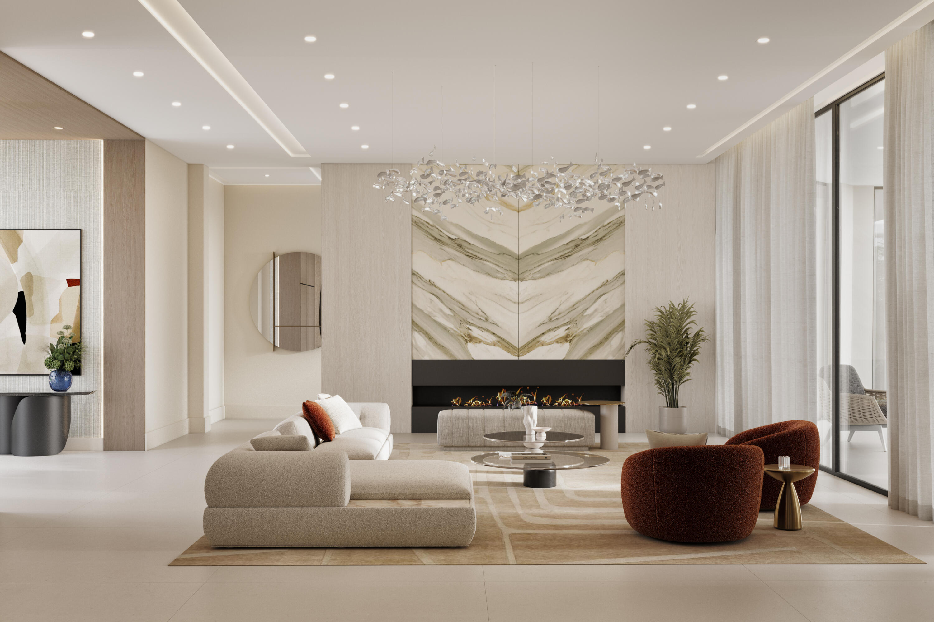 PLANTATION SPEC HOME - LIVING ROOM - VIE