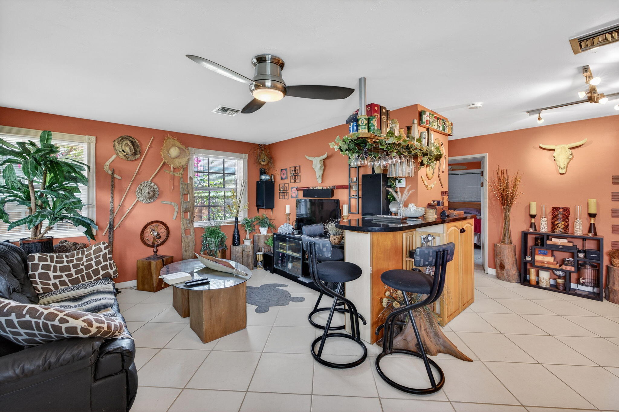 Unit #4 Living area