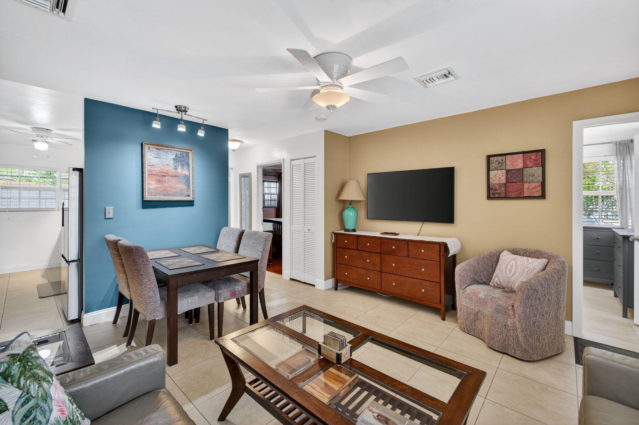 Unit #1 Living room
