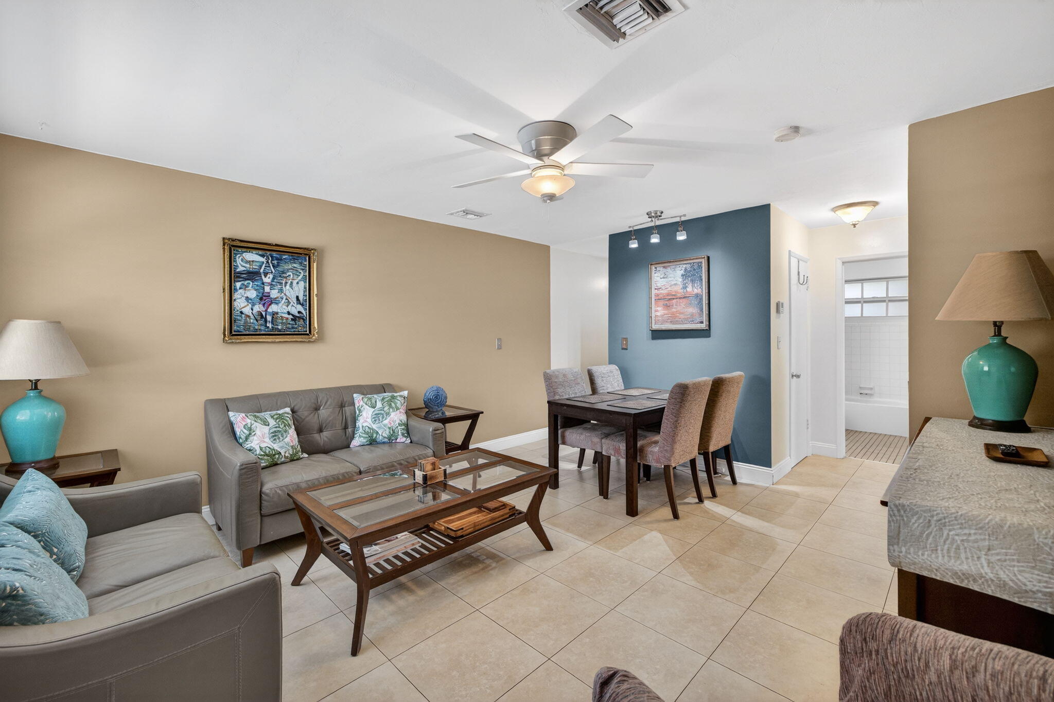 Unit #1 Living room