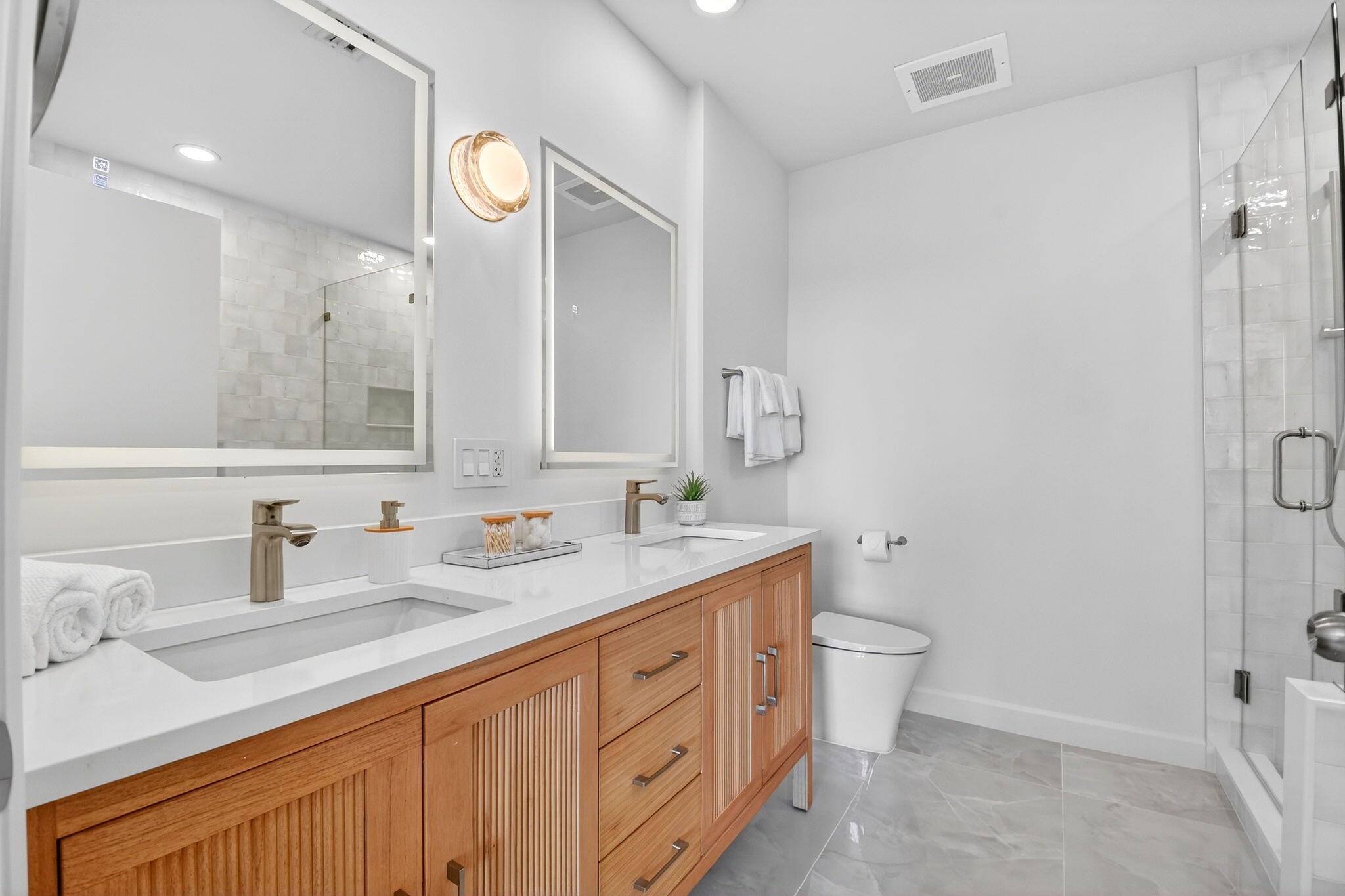 Fully Remodeled Primary Bathroom