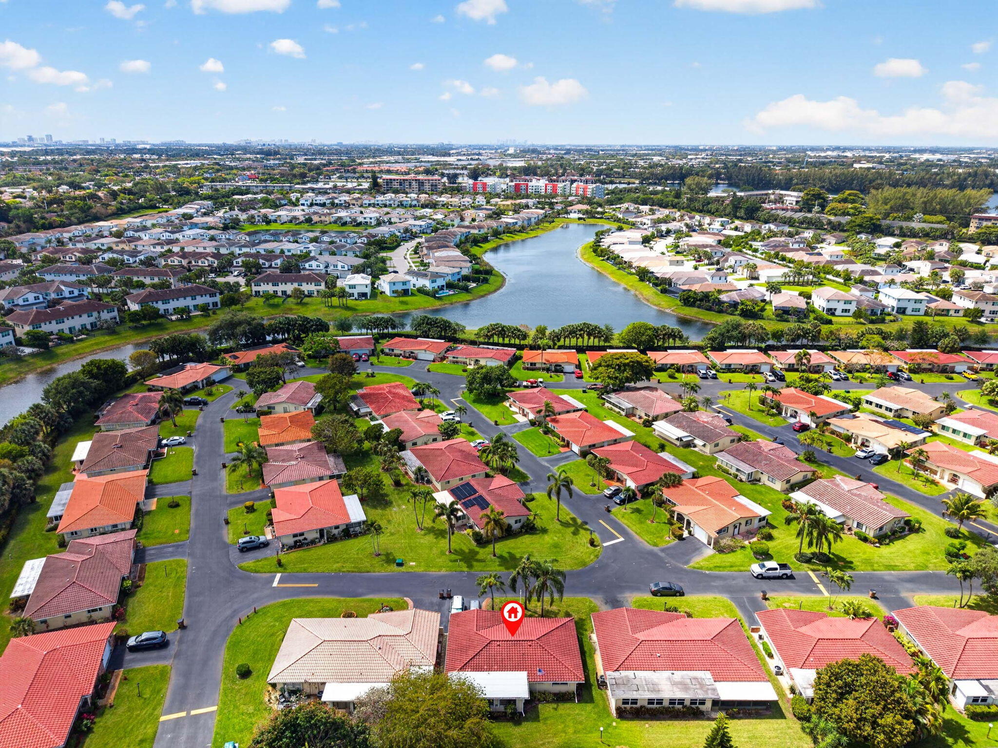 Community aerial view