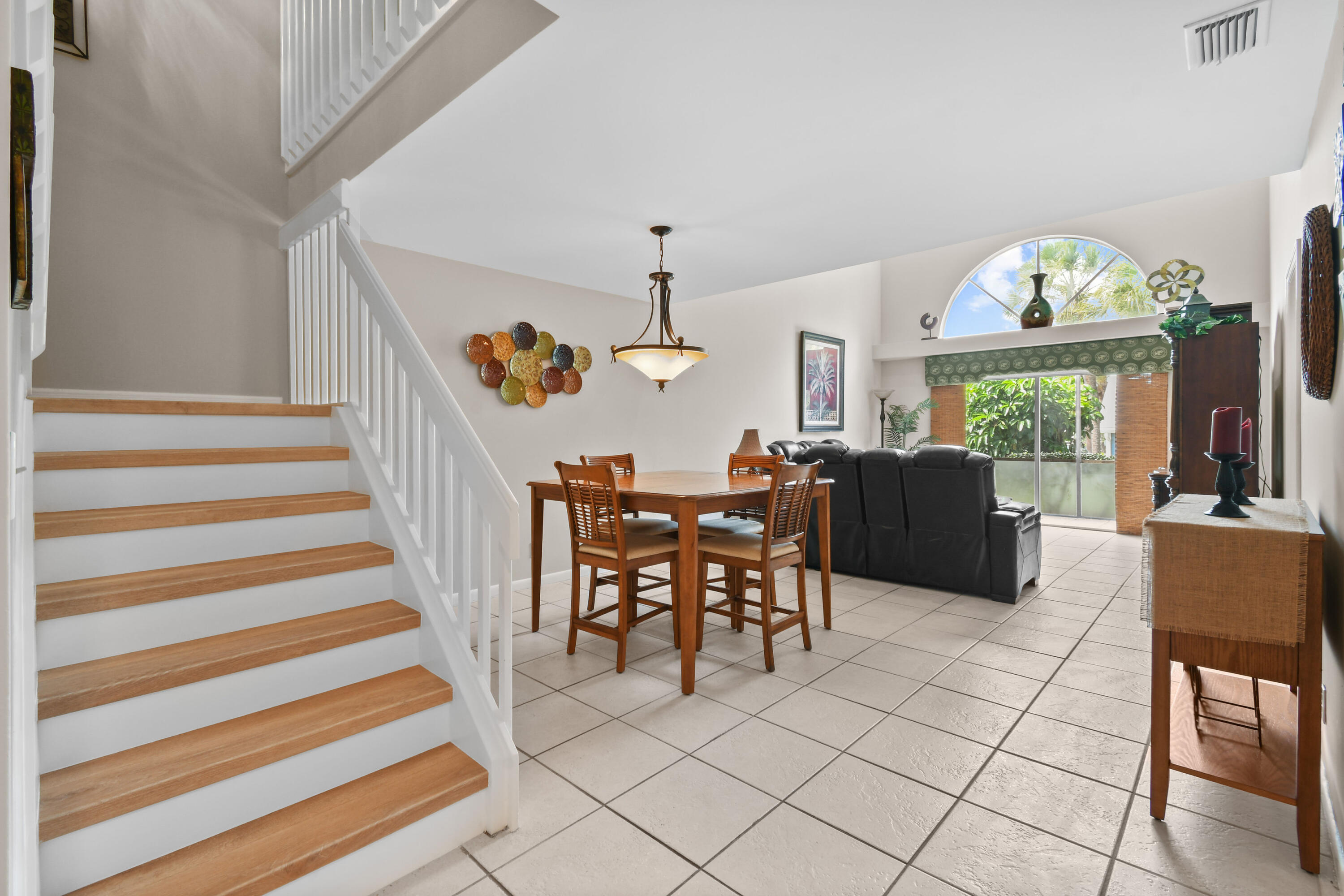 Stairway to second floor
