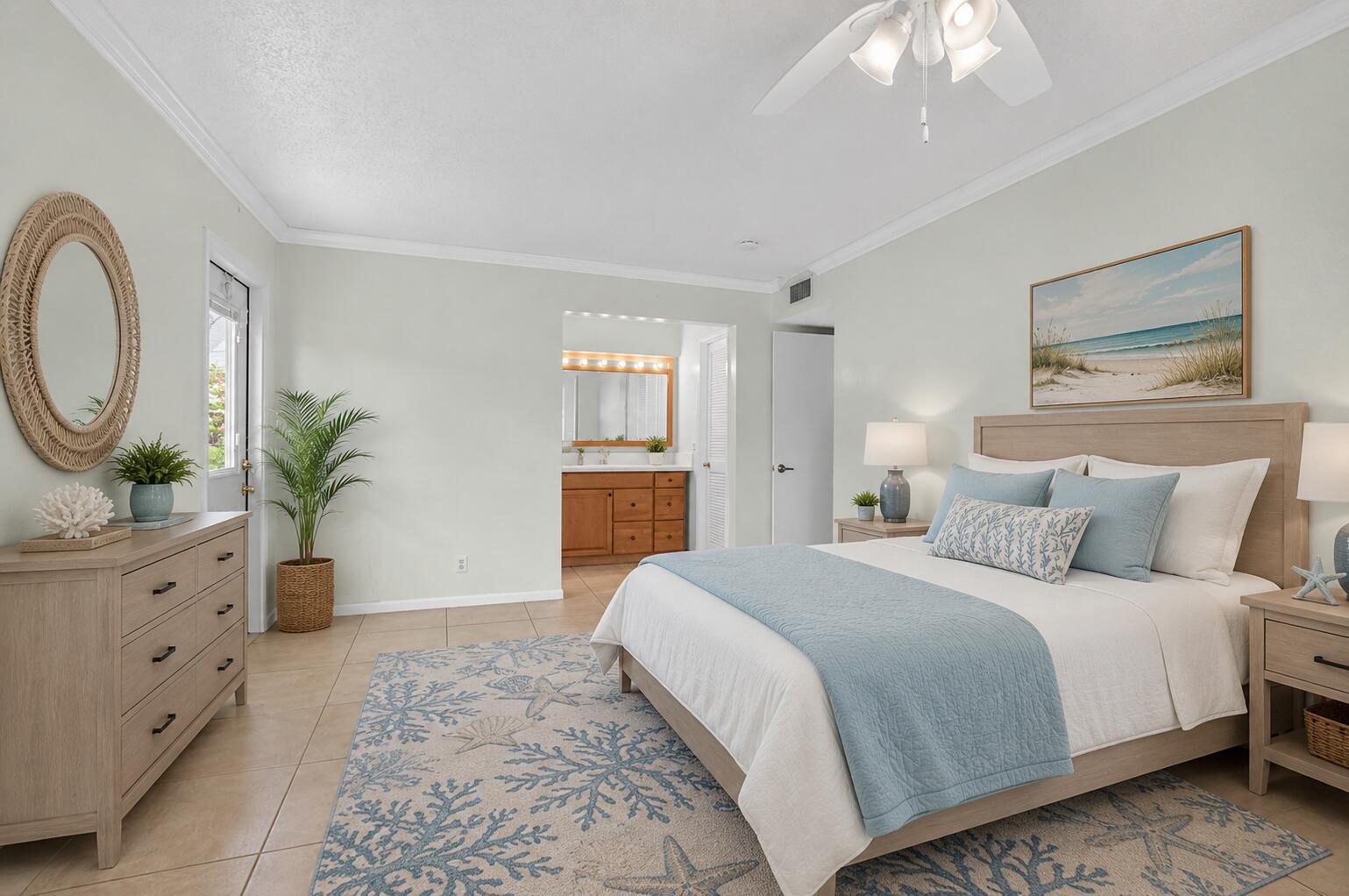Primary Bedroom-virtually staged
