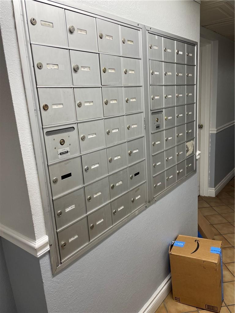 Secured Mailboxes in Lobby Area of Leisure Sands