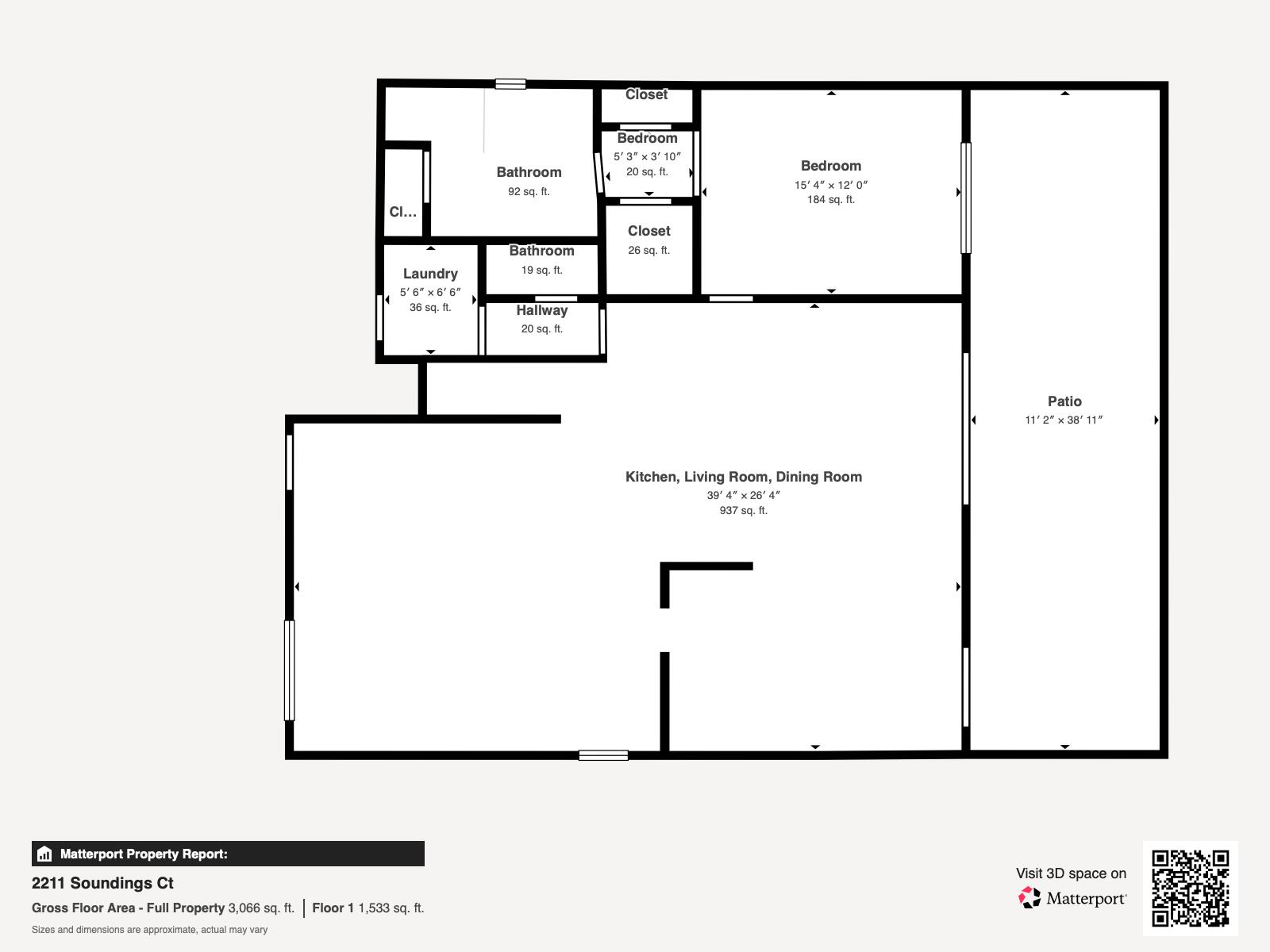 floorplan2211 Soundings Ct - Floor 1