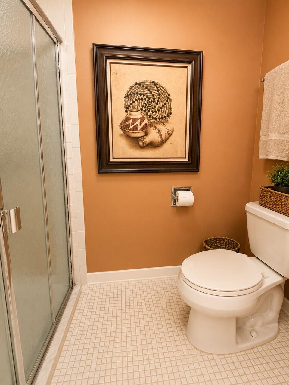 Master bath shower