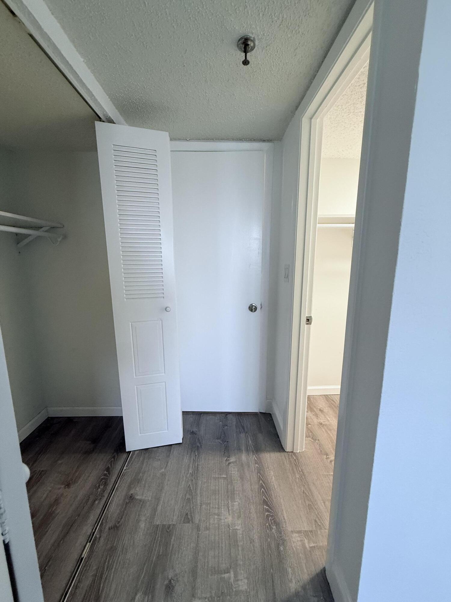 2 Closets in Master Bedroom