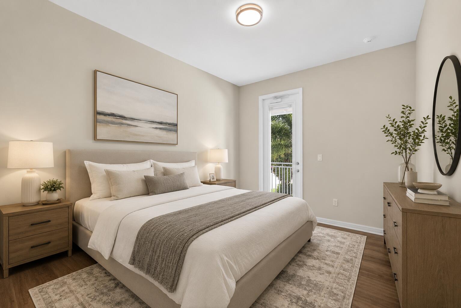 Virtually Staged Bedroom 2