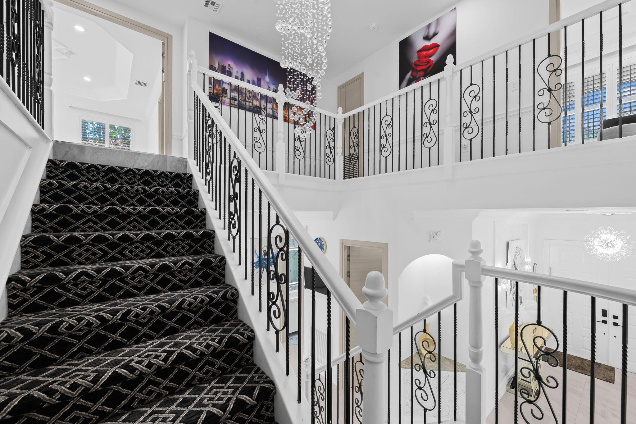 Upstairs