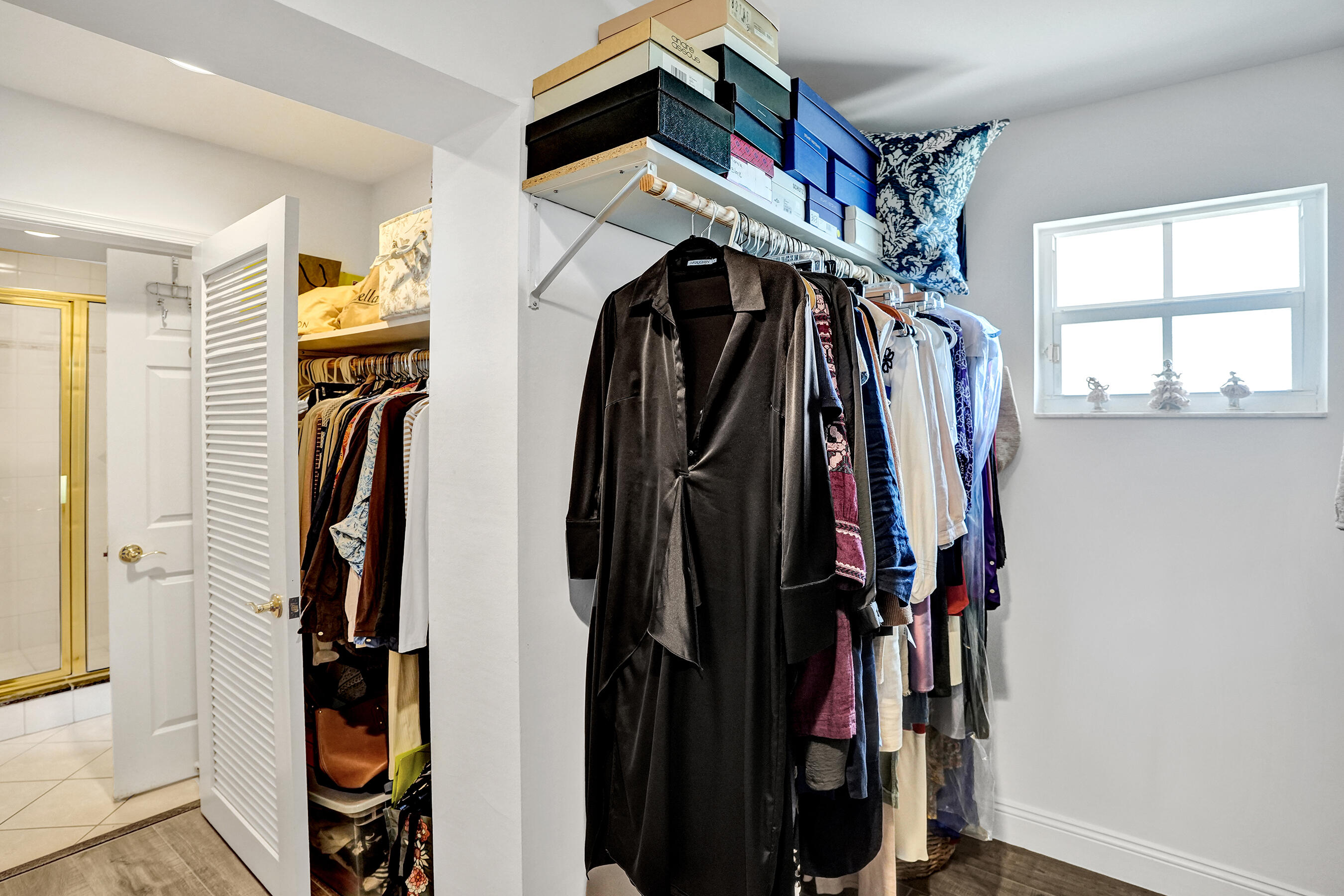 Master walk in closet angle 1