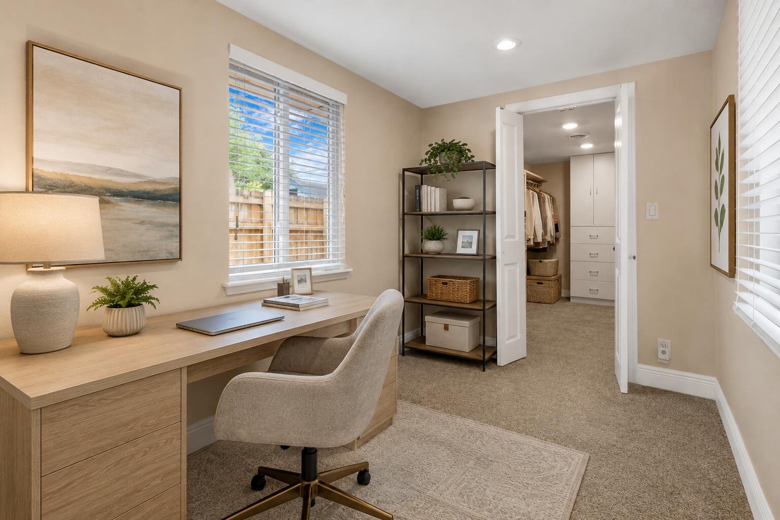 Virtually Staged Primary Bonus Room