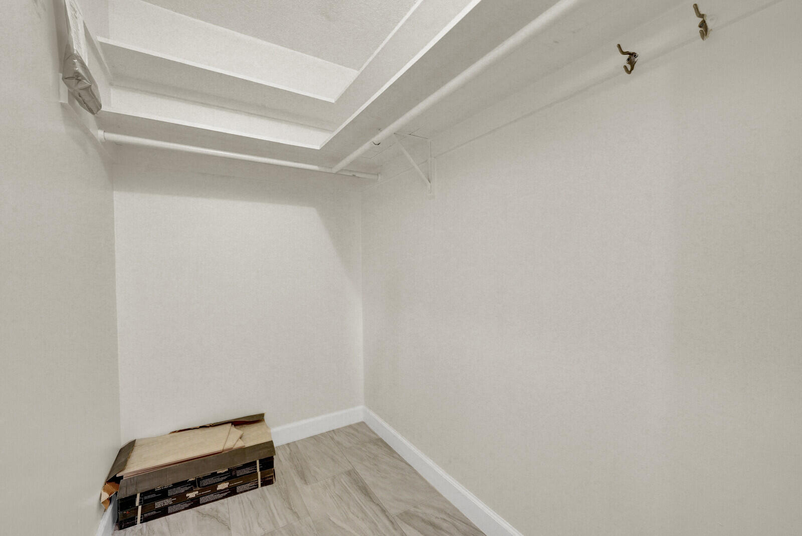 LARGE WALK IN CLOSET IN PRIMARY BEDROOM