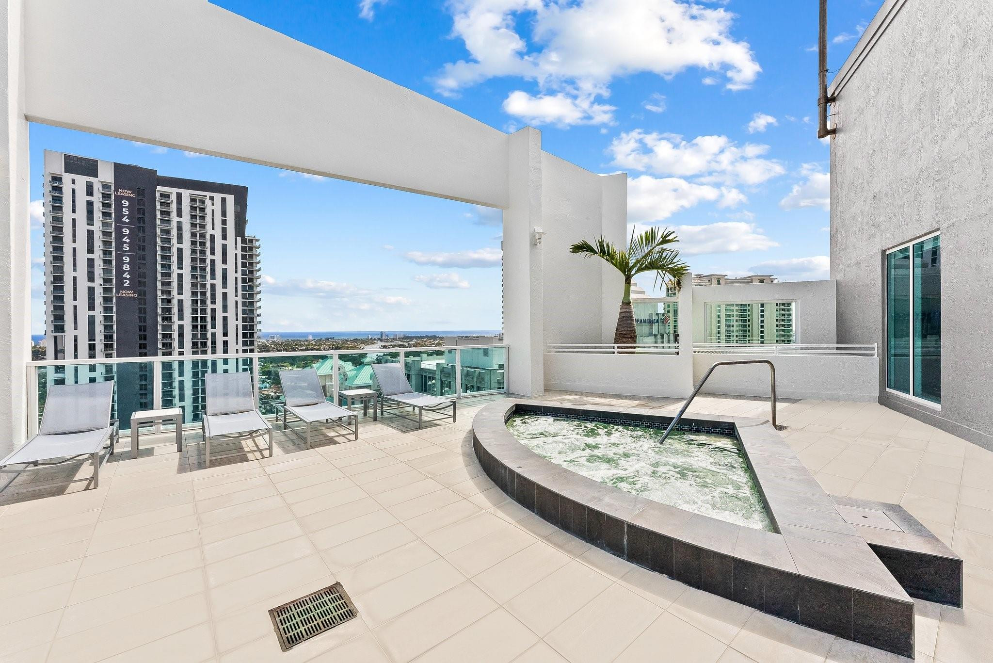 Spa on rootop