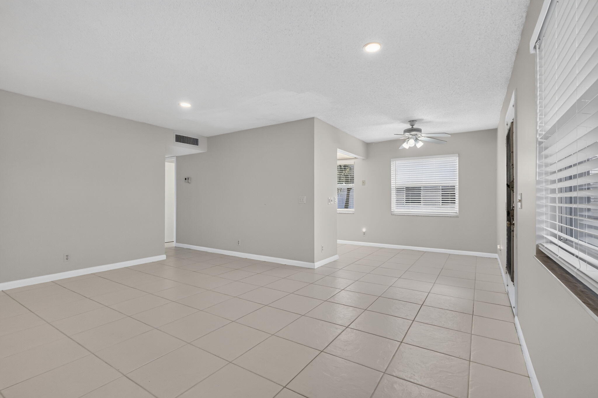 Living room & front door