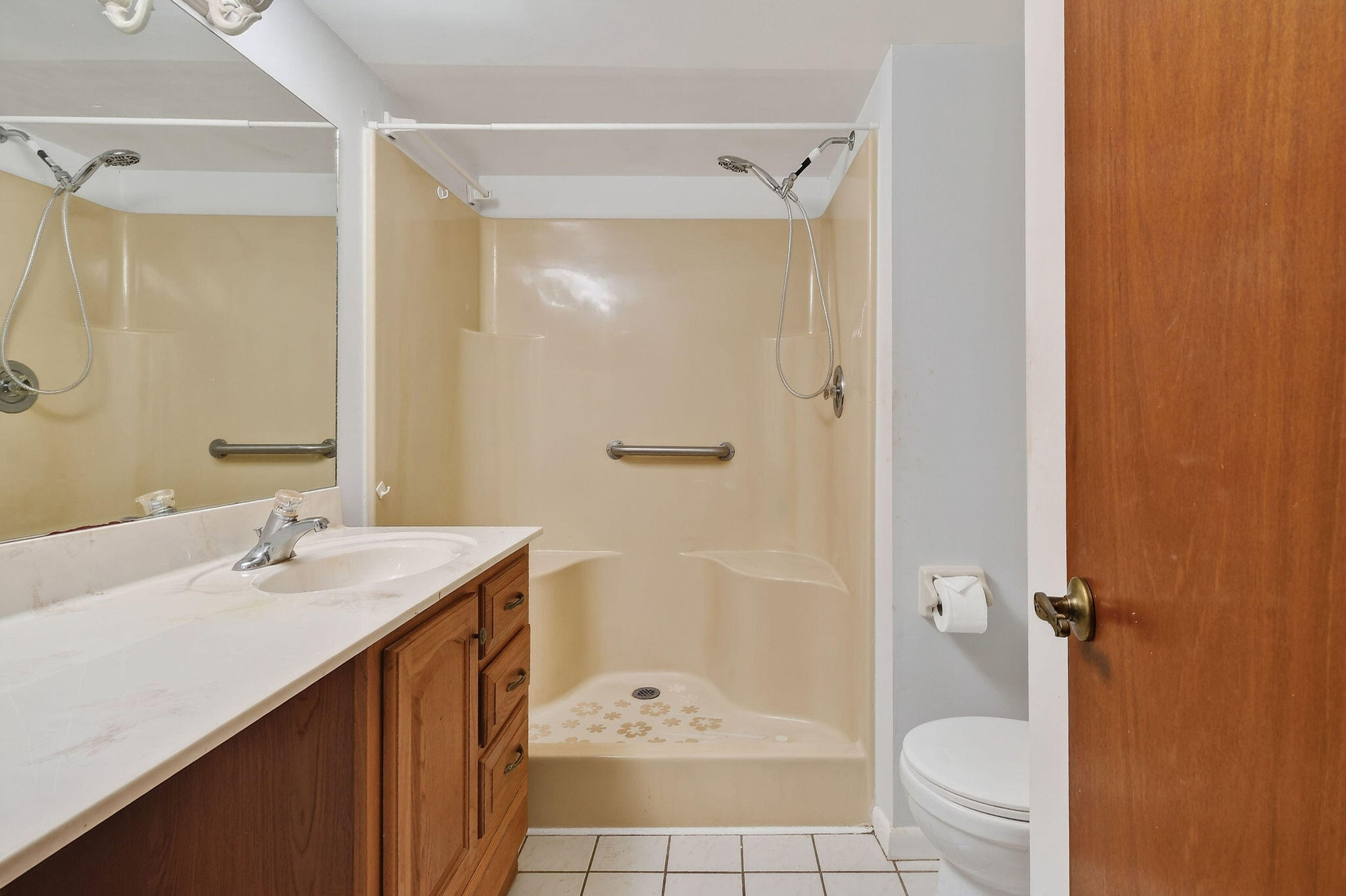Master bath-stand alone shower