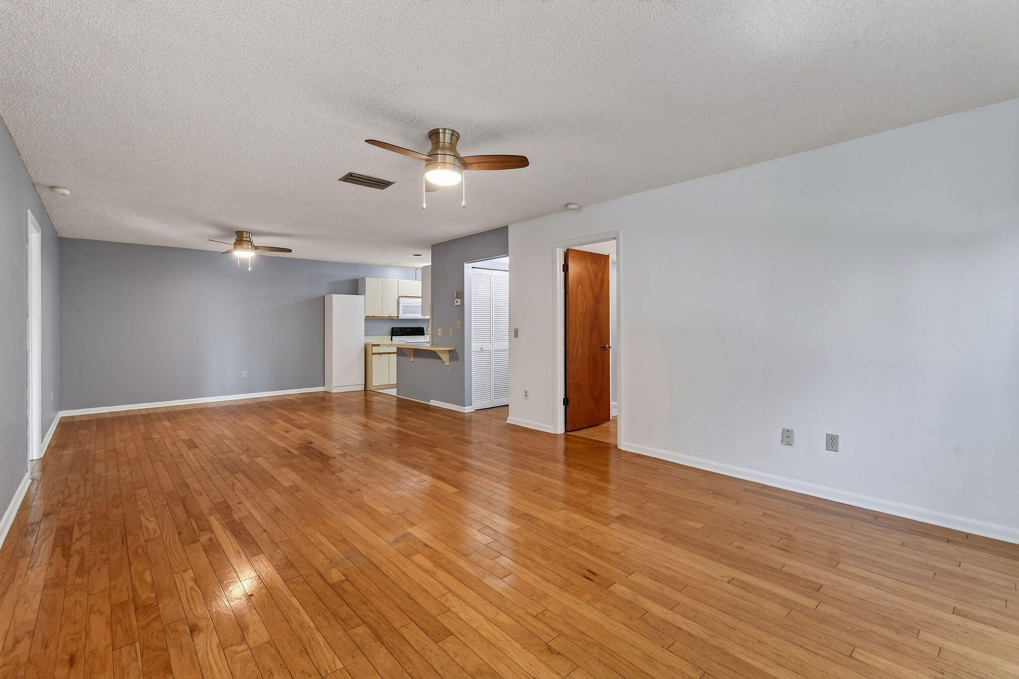 Beautiful wood flooring