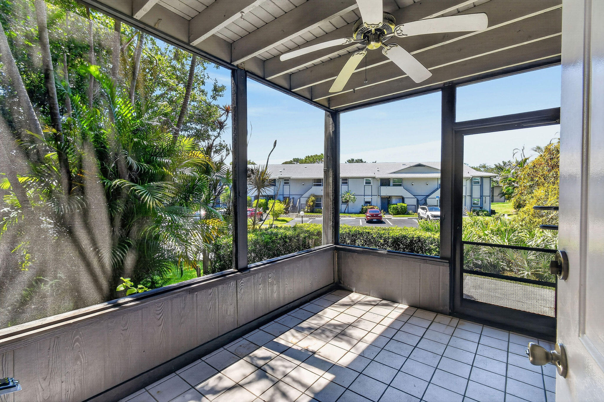 Screened porch