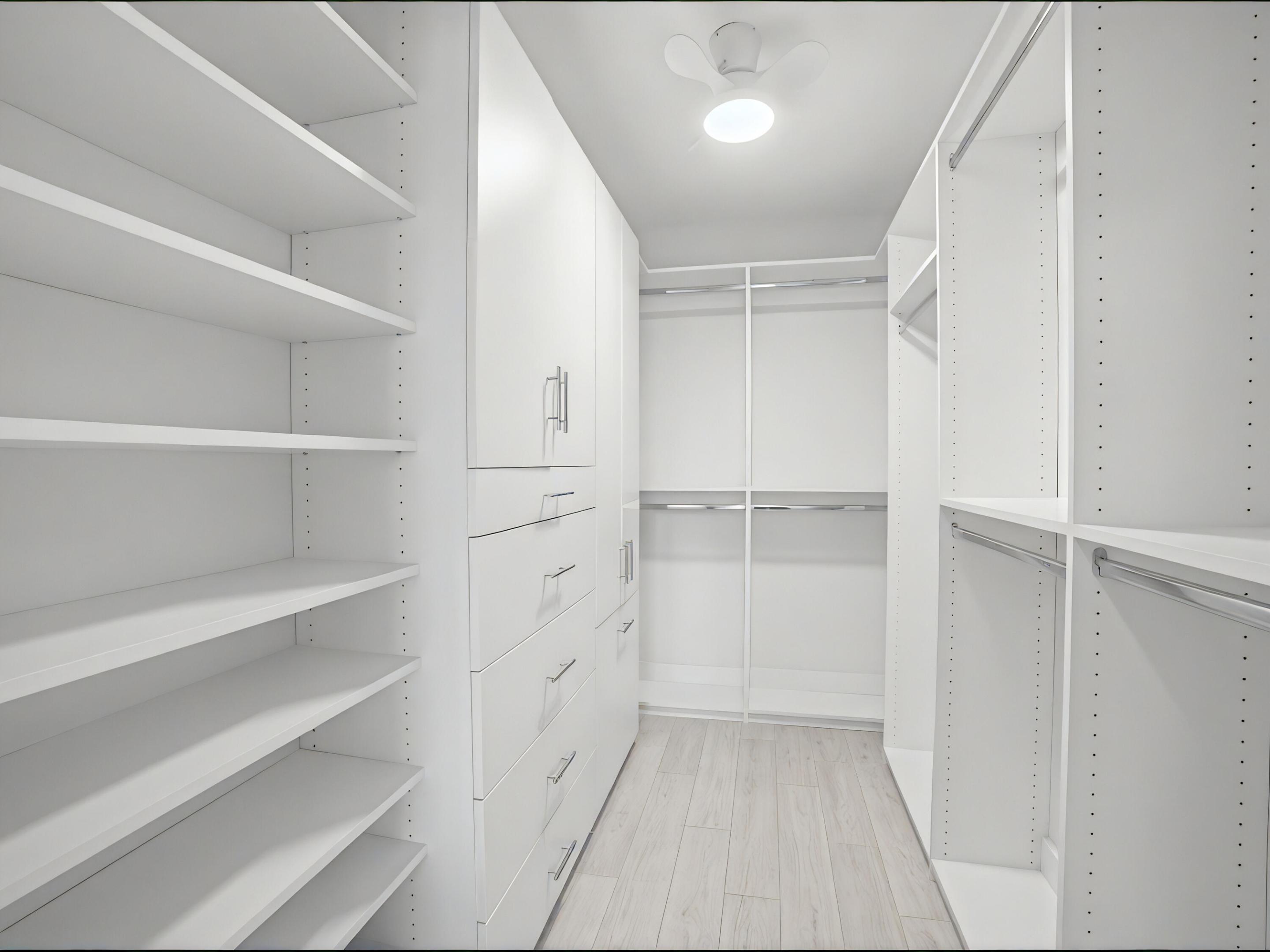 Primary bedroom closet