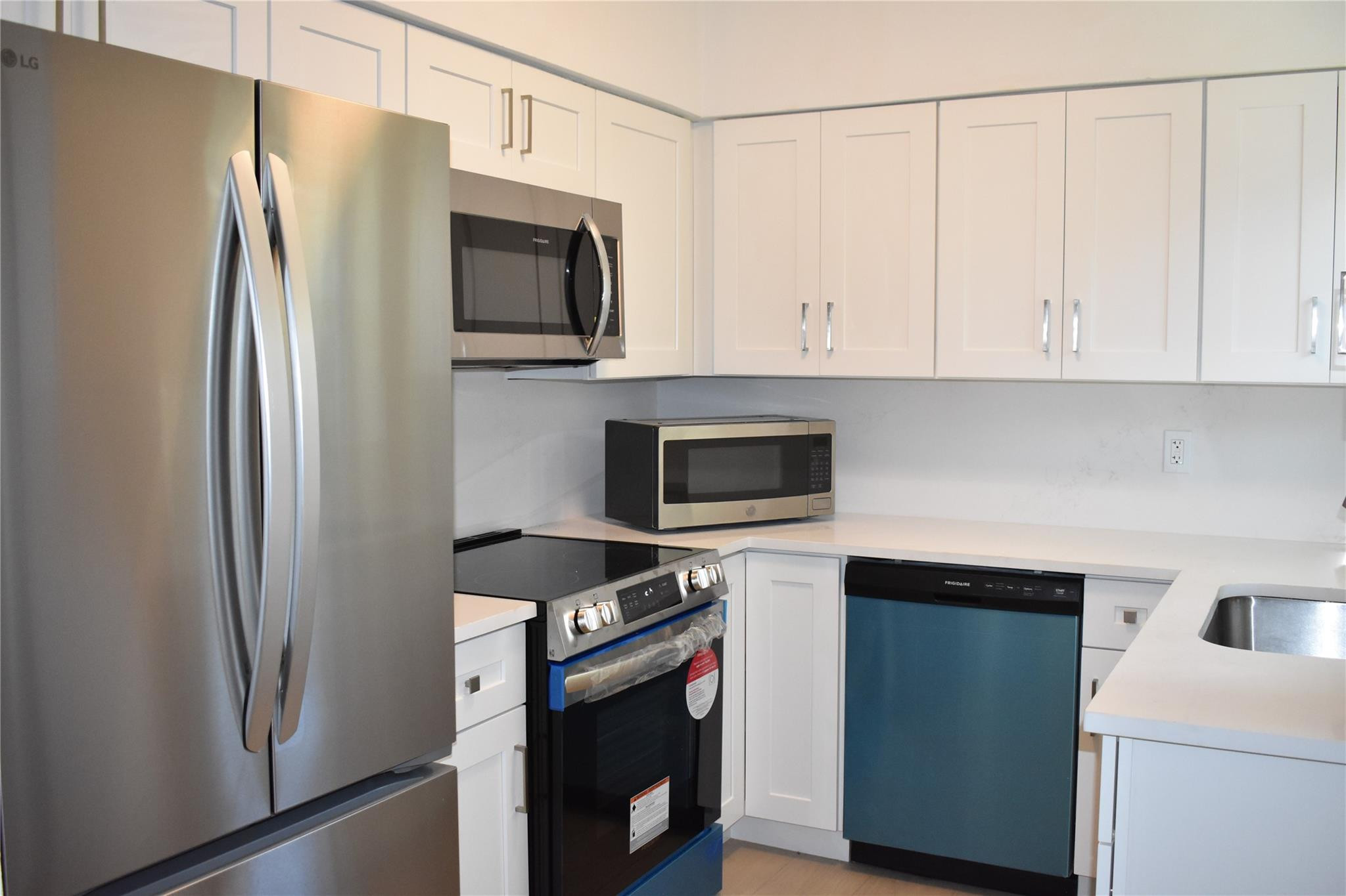 Kitchen with all new Stainless Steel Appliances