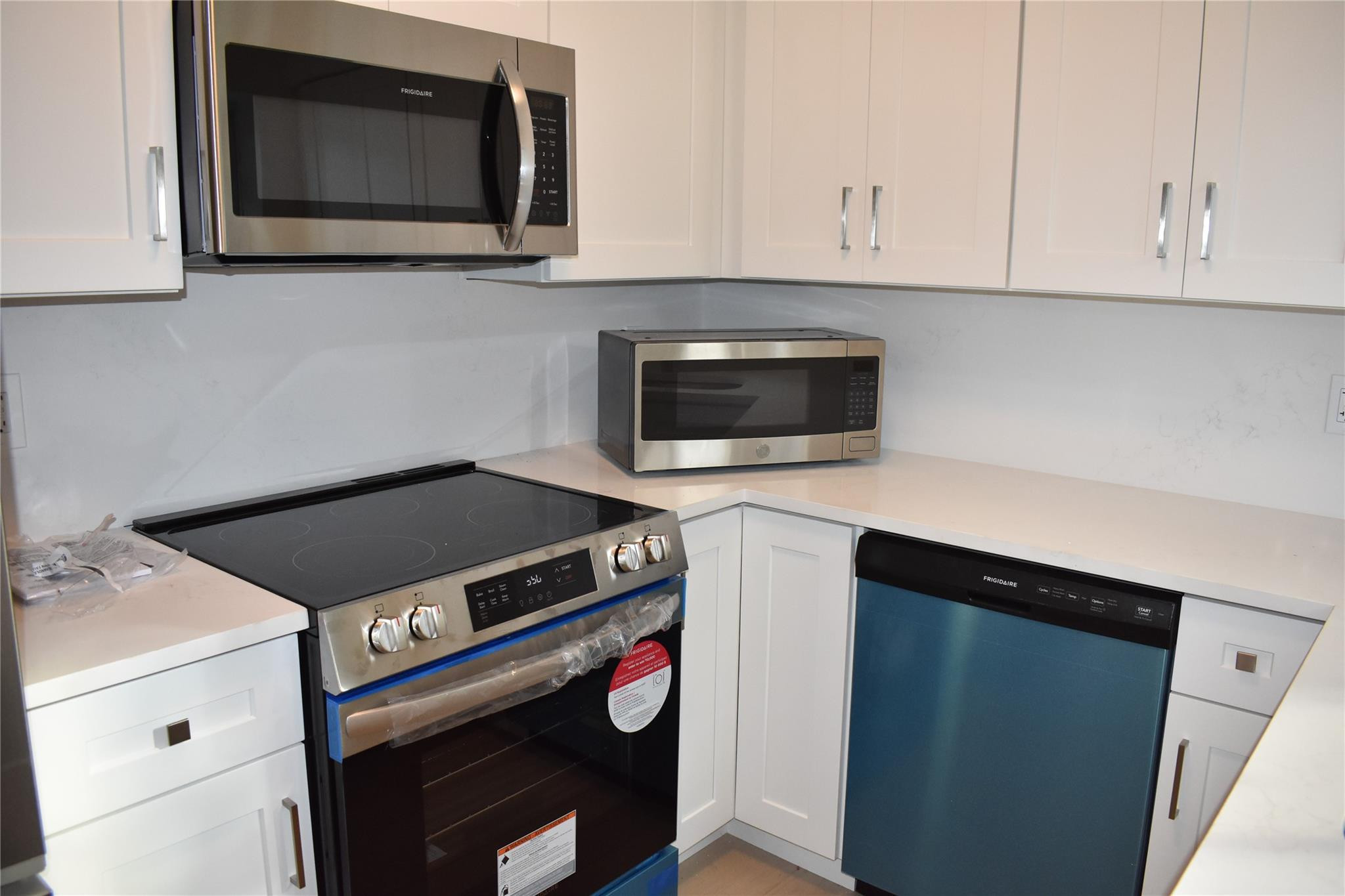 All New Kitchen with Stainless Steel Appliances