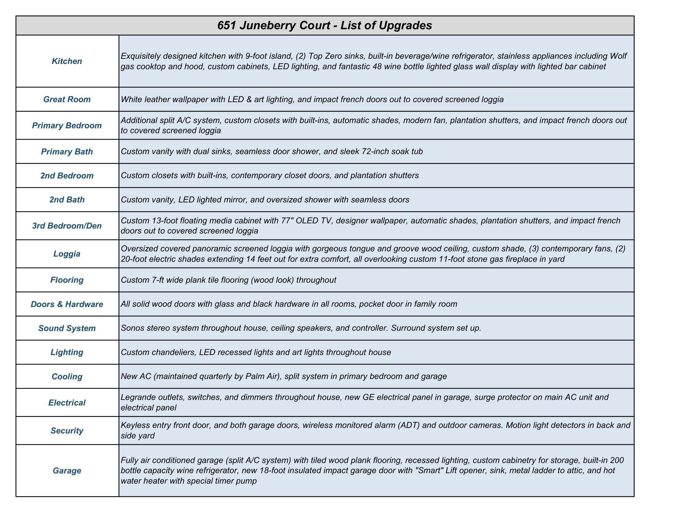 UPGRADE LIST PAGE ONE