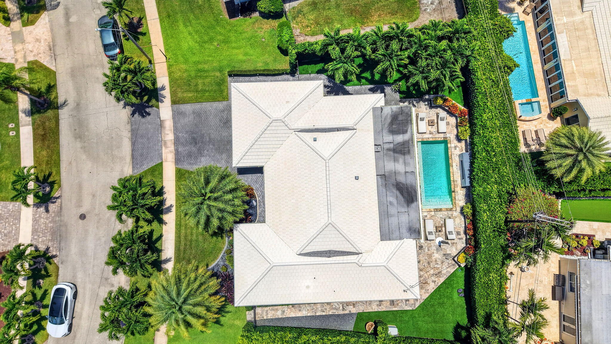 AERIAL VIEW OF PROPERTY