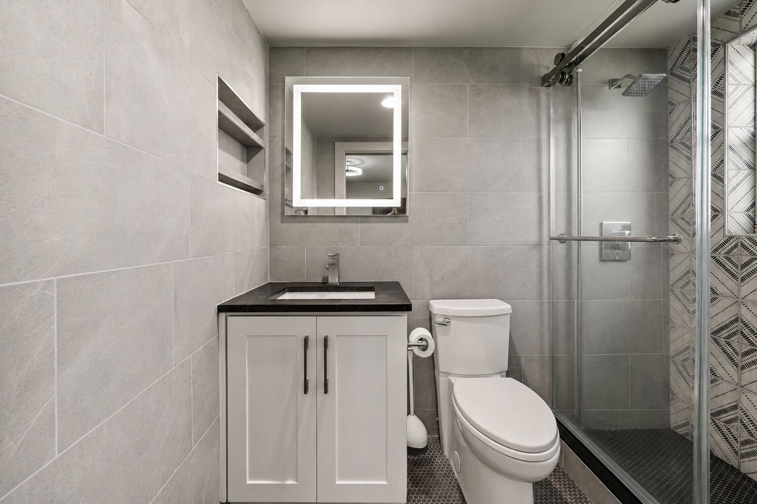 Primary Bath with Walk in Shower