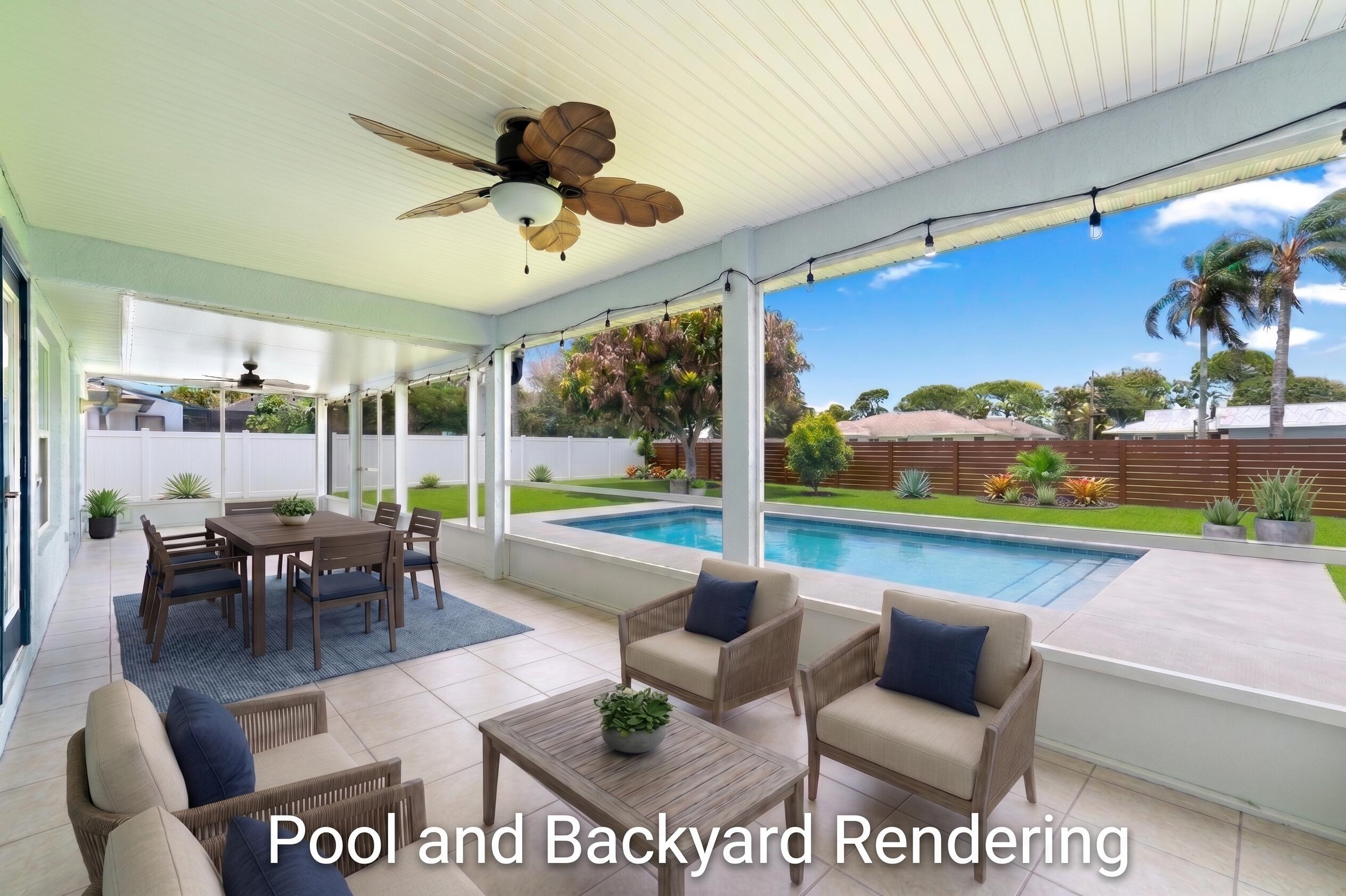 screen and pool rendering v2
