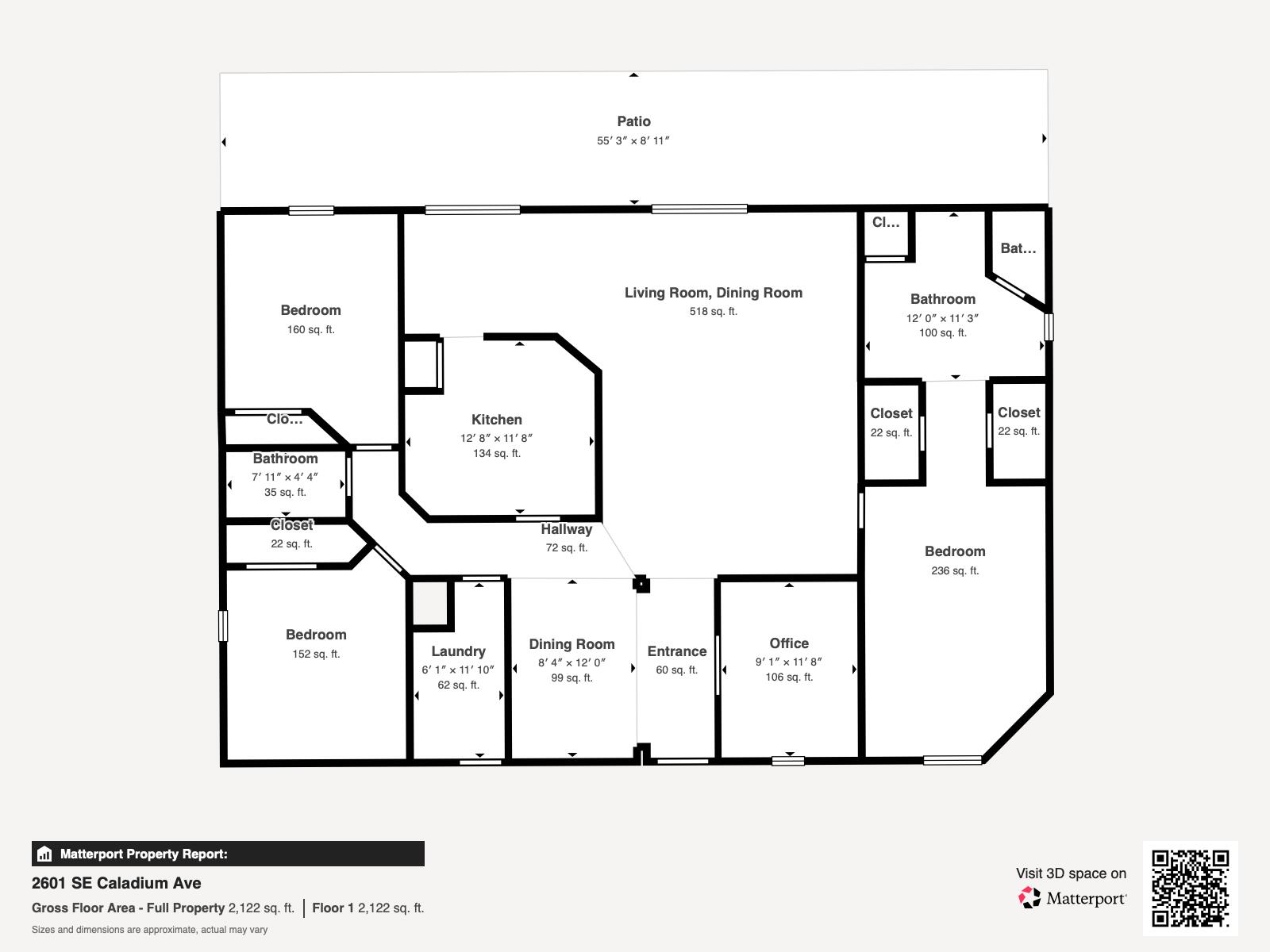 floorplan2601 SE Caladium Ave - Floor 1