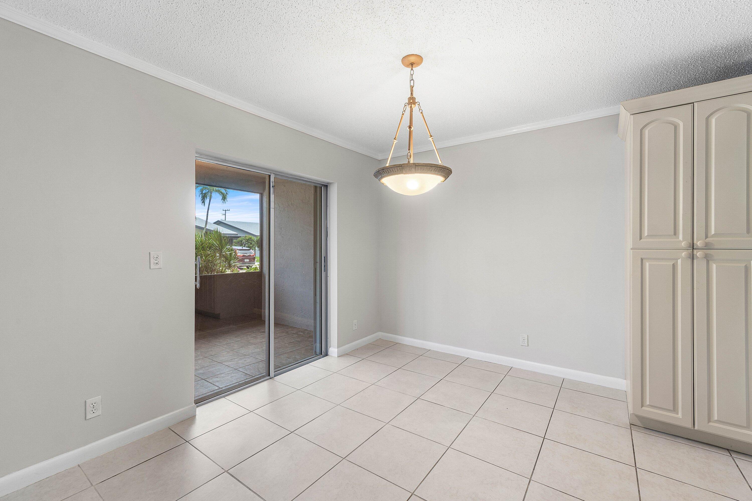 Sliding Door Off Kitchen