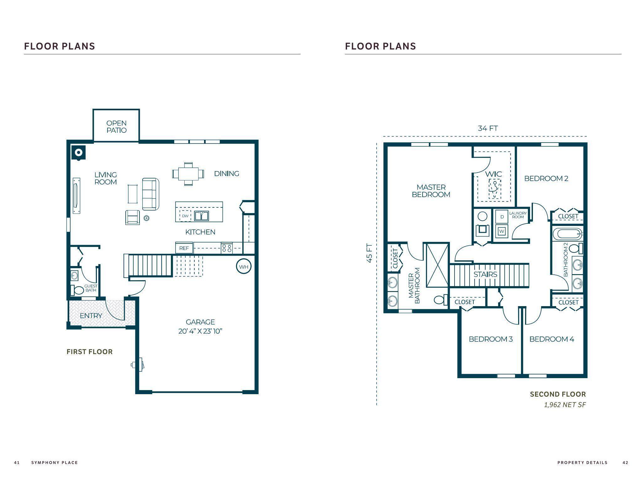 symphony floor plan