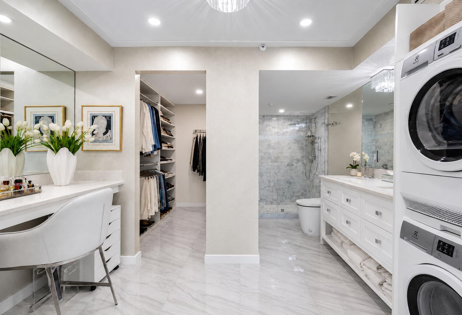 primary closet