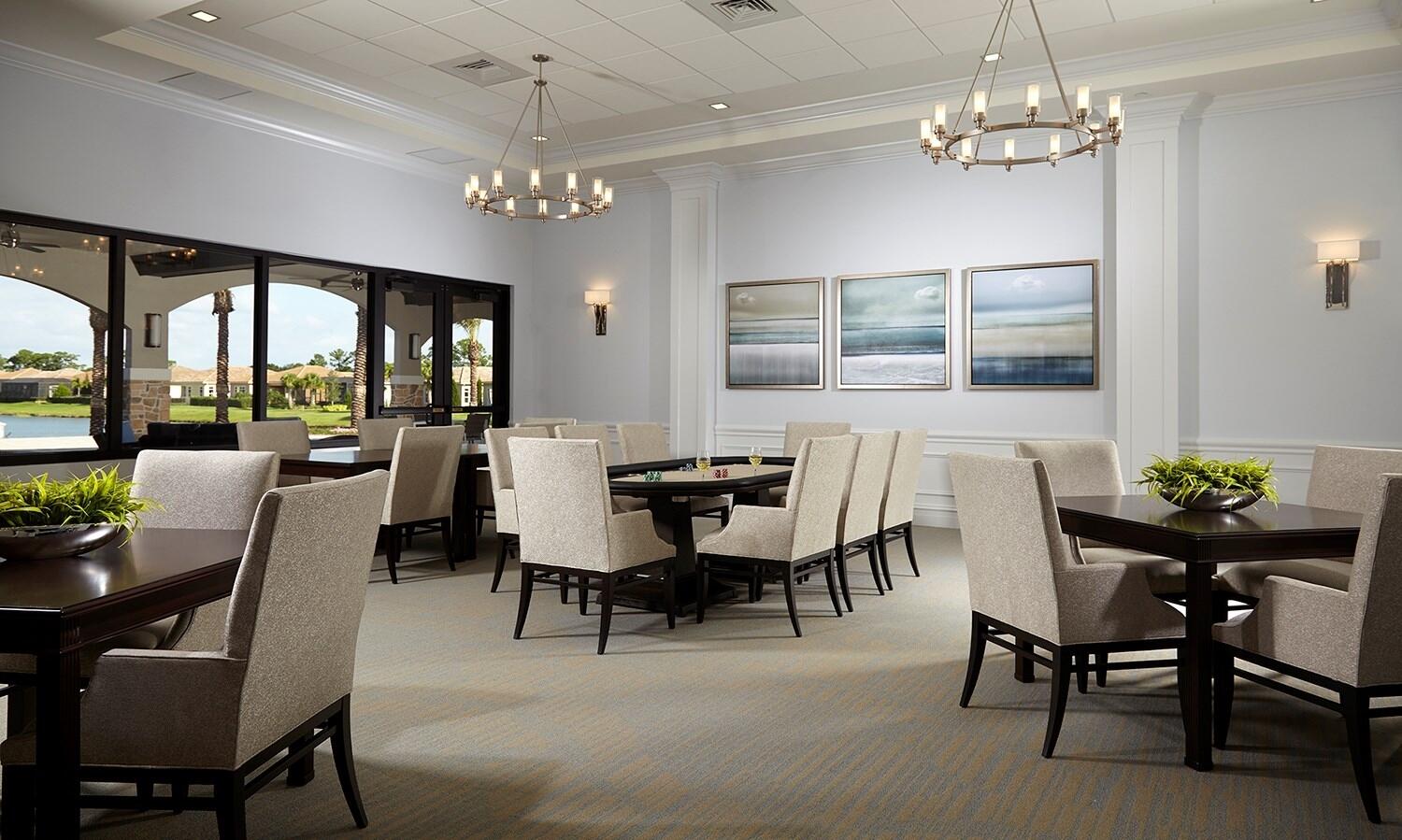 card room